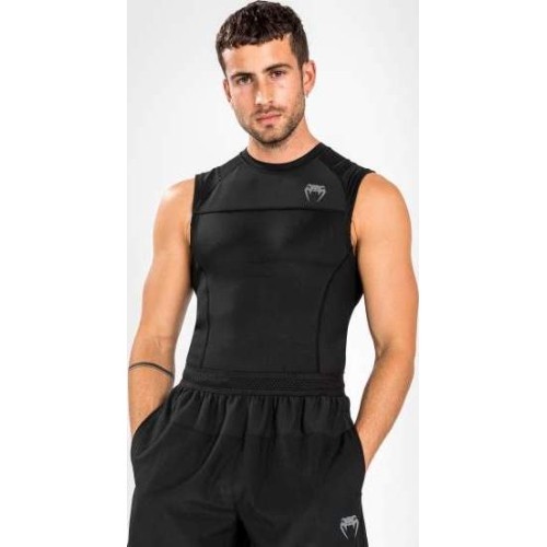 Koszulka Venum G-Fit Air Rashguard bez rękawów, czarna