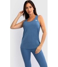 Damska koszulka bez rękawów Venum Essential, Storm Blue