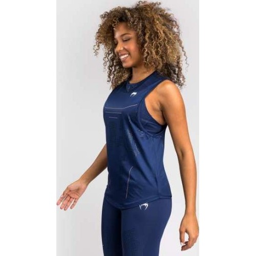 Damska koszulka bez rękawów Venum Technical 3.0 Dry Tech – Night Blue