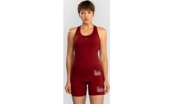Damski top Venum Serpenti – bordowy/kość słoniowa