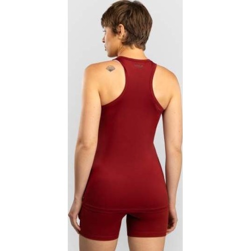 Damski top Venum Serpenti – bordowy/kość słoniowa