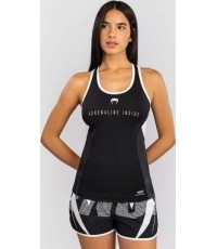 Koszulka damska Venum Adrenaline Dry Tech, czarny/kość słoniowa