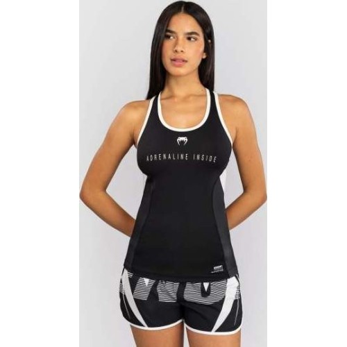 Koszulka damska Venum Adrenaline Dry Tech, czarny/kość słoniowa