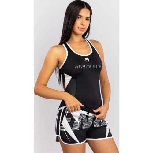 Koszulka damska Venum Adrenaline Dry Tech, czarny/kość słoniowa