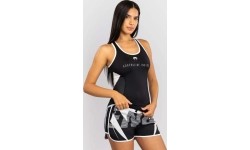 Koszulka damska Venum Adrenaline Dry Tech, czarny/kość słoniowa