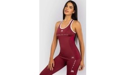 Damska koszulka Venum Adrenaline Dry Tech Tank Top, bordowo-różowa