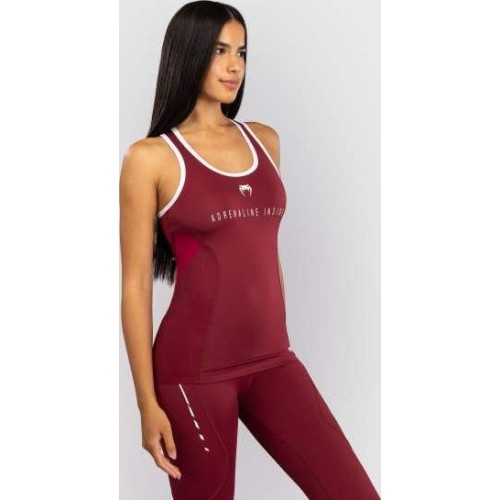 Damska koszulka Venum Adrenaline Dry Tech Tank Top, bordowo-różowa