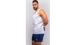 Koszulka bez rękawów Venum Aqua Tank Top, biało-niebieska