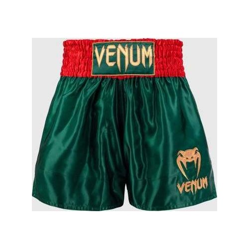 Spodenki Muay Thai Venum Classic, ciemna zieleń leśna