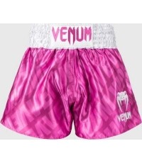 Spodenki Muay Thai Venum Contender XT - Candy Pink/White