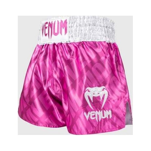 Spodenki Muay Thai Venum Contender XT - Candy Pink/White