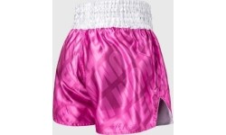 Spodenki Muay Thai Venum Contender XT - Candy Pink/White
