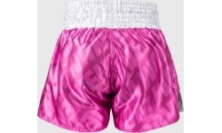 Spodenki Muay Thai Venum Contender XT - Candy Pink/White