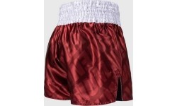 Spodenki Muay Thai Venum Contender XT, wiśniowo-białe