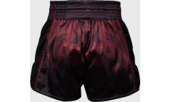 Spodenki Muay Thai Venum Spectre, czarno-czerwone