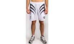 Spodenki treningowe Venum x Mike Tyson Tiger – Optical White/Deep Black