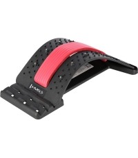 Prostownik do pleców z magnesami HMS PRP02 czerwony