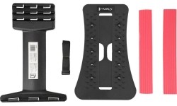 Prostownik do pleców z magnesami HMS PRP02 czerwony