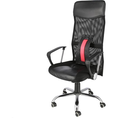 Prostownik do pleców z magnesami HMS PRP02 czerwony
