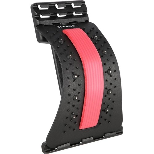 Prostownik do pleców z magnesami HMS PRP02 czerwony