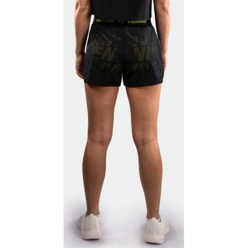 Damskie spodenki treningowe Venum Lazer – czarno-żółte