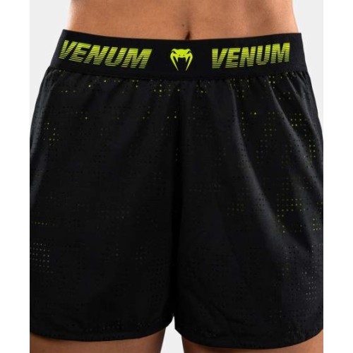 Damskie spodenki treningowe Venum Lazer – czarno-żółte