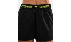 Damskie spodenki treningowe Venum Lazer – czarno-żółte