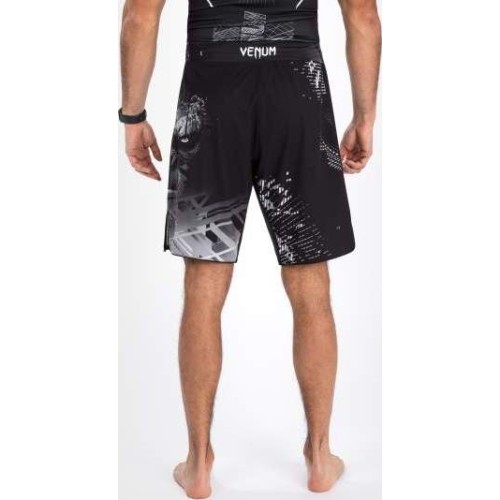 Spodenki MMA Venum Gorilla Jungle, czarno-białe