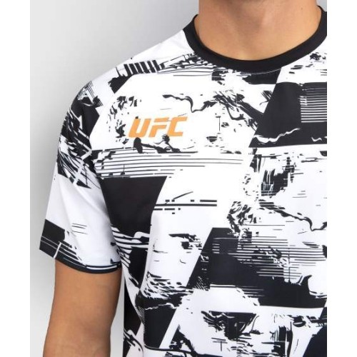 Męska koszulka z krótkim rękawem UFC Zenith by Venum White