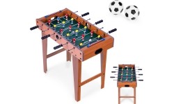 Stół do piłkarzyków drewniany ECOTOYS 69x35,5 cm
