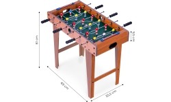 Stół do piłkarzyków drewniany ECOTOYS 69x35,5 cm