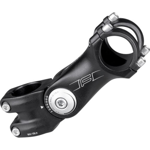 Regulowany wspornik kierownicy roweru FORCE S6.4 31,8/105mm (czarny)