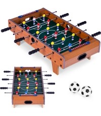 Stół do piłkarzyków mini 69x35,5 cm drewniany ECOTOYS