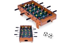 Stół do piłkarzyków mini 69x35,5 cm drewniany ECOTOYS