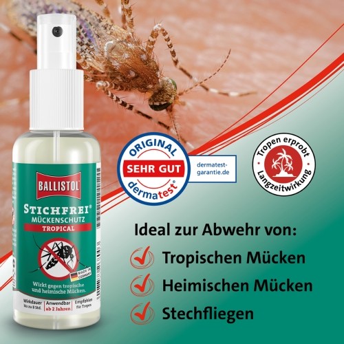 Ballistol „Stichfrei” środek na komary Tropical