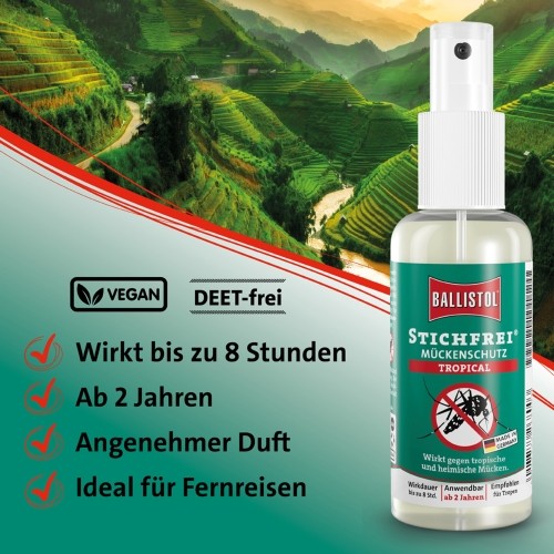 Ballistol „Stichfrei” środek na komary Tropical