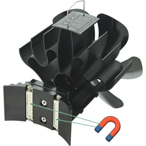 Wentylator kominkowy THRONE do przewodu spalinowego 160 mm
