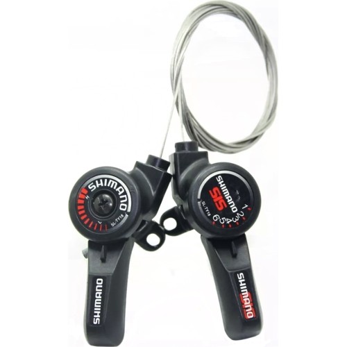 Zestaw manetek Shimano SL-TY18 // SIS, 3x6 biegów