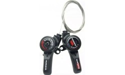 Zestaw manetek Shimano SL-TY18 // SIS, 3x6 biegów
