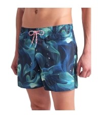 Męskie szorty kąpielowe Water Prints Beach Ao Mangrove Multi - 630
