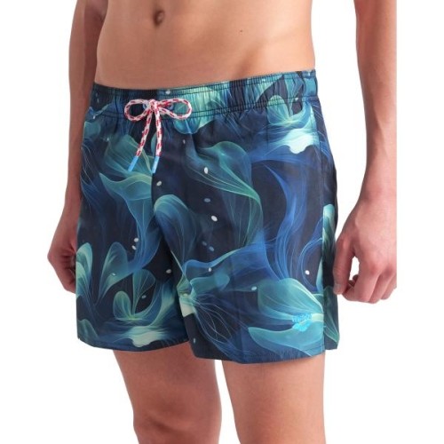 Męskie szorty kąpielowe Water Prints Beach Ao Mangrove Multi - 630