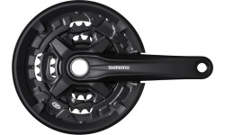 Mechanizm korbowy Shimano MT210-3, 3x9 biegów, 44-32-22T, 175mm