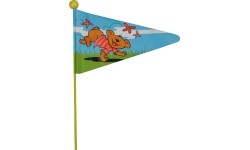 Flaga na oś Fischer Sunny Bear