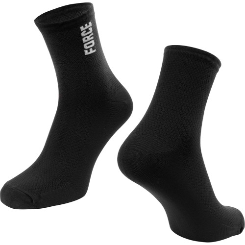Skarpety FORCE Colour, rozmiar S-M (36-41), czarne