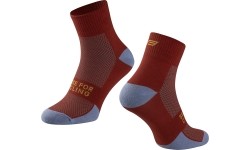Skarpety FORCE Edge, rozmiar S-M (36-41) (czerwono-niebieskie)
