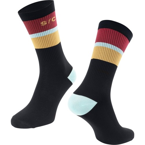 Skarpety FORCE Stripe, rozmiar S-M (36-41), czarne