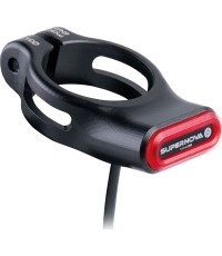 Obejma sztycy z tylną lampką Supernova TL3 Mini 12V, 27,2 mm