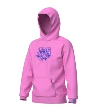 Bluza z kapturem Arena Logo, kolor orchidea, 3XL - 900