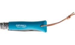 Nóż Opinel Colorama 06 inox turkusowy ze sznurkiem