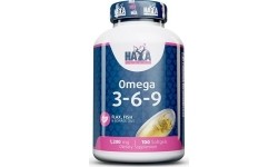 Haya Labs Omega 3-6-9 100 kaps. (olej rybny)